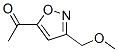 Ethanone, 1-[3-(methoxymethyl)-5-isoxazolyl]- (9CI) CAS#: 104776-71-8