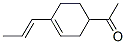 Ethanone, 1-[4-(1-propenyl)-3-cyclohexen-1-yl]-, (Z)- (9CI) CAS#: 108338-49-4