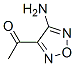 Ethanone, 1-(4-amino-1,2,5-oxadiazol-3-yl)- (9CI) CAS#: 17647-71-1