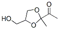 Ethanone, 1-[4-(hydroxymethyl)-2-methyl-1,3-dioxolan-2-yl]- (9CI) CAS#: 205925-91-3
