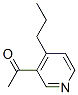 Ethanone, 1-(4-propyl-3-pyridinyl)- (9CI) CAS#: 108134-82-3