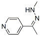 Ethanone, 1-(4-pyridinyl)-, methylhydrazone (9CI) CAS#: 109374-07-4