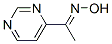Ethanone, 1-(4-pyrimidinyl)-, oxime, (1E)- (9CI) CAS#: 242458-27-1