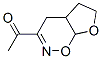Ethanone, 1-(4a,5,6,7a-tetrahydro-4H-furo[3,2-e]-1,2-oxazin-3-yl)- (9CI) CAS#: 105623-57-2