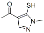 Ethanone, 1-(5-mercapto-1-methyl-1H-pyrazol-4-yl)- (9CI) CAS#: 111493-63-1