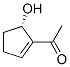 Ethanone, 1-[(5S)-5-hydroxy-1-cyclopenten-1-yl]- (9CI) CAS#: 243672-14-2
