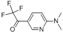 Ethanone, 1-[6-(dimethylamino)-3-pyridinyl]-2,2,2-trifluoro- (9CI) CAS#: 230305-78-9