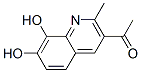 Ethanone, 1-(7,8-dihydroxy-2-methyl-3-quinolinyl)- (9CI) CAS#: 253432-03-0