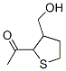 Ethanone, 1-[tetrahydro-3-(hydroxymethyl)-2-thienyl]- (9CI) CAS#: 206061-46-3