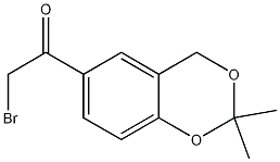Ethanone, 2-bromo-1-(2,2-dimethyl-4H-1,3-benzodioxin-6-yl)- CAS#: 102293-80-1