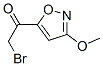 Ethanone, 2-bromo-1-(3-methoxy-5-isoxazolyl)- (9CI) CAS#: 104164-49-0