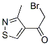 Ethanone, 2-bromo-1-(3-methyl-4-isothiazolyl)- (9CI) CAS#: 27984-45-8