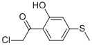 Ethanone, 2-chloro-1-[2-hydroxy-4-(methylthio)phenyl]- (9CI) CAS#: 102645-96-5