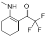 Ethanone, 2,2,2-trifluoro-1-[2-(methylamino)-1-cyclohexen-1-yl]- (9CI) CAS#: 240121-54-4