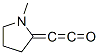 Ethenone, (1-methyl-2-pyrrolidinylidene)- (9CI) CAS#: 104165-17-5
