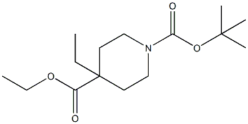 Ethyl 1-Boc-4-ethyl-4-piperidine carboxylate CAS#: 188792-70-3