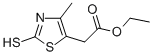 Ethyl 2-(2-mercapto-4-methyl-1,3-thiazol-5-yl)acetate CAS#: 111874-19-2