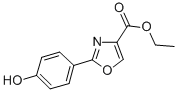 Ethyl 2-(4'-hydroxyphenyl)-1,3-oxazole-4-carboxylate CAS#: 200400-76-6