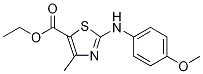 Ethyl 2-[(4-methoxyphenyl)amino]-4-methyl-1,3-thiazole-5-carboxylate CAS#: 109688-84-8