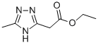 Ethyl 2-(5-methyl-4H-1,2,4-triazol-3-yl)acetate CAS#: 100187-10-8