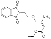 Ethyl 3-amino-4-(2-phthalimidoethoxy)crotonate CAS#: 265136-65-0