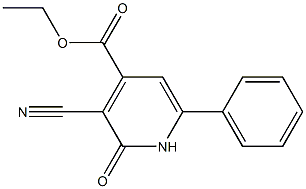 Ethyl 3-cyano-2-oxo-6-phenyl-1,2-dihydropyridine-4-carboxylate CAS#: 18060-61-2