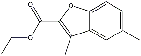 Ethyl 3,5-dimethylbenzofuran-2-carboxylate CAS#: 16817-31-5