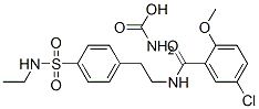 Ethyl 4-[2-(5-Chloro-2-methoxybenzamido)ethyl]benzene Sulfonamide Carbamate CAS#: 14511-59-2