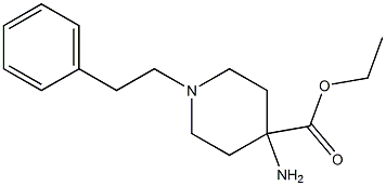 Ethyl 4-aMino-1-phenethylpiperidine-4-carboxylate CAS#: 228252-36-6