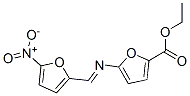 Ethyl 5-(((5-nitro-2-furanyl)methylene)amino)-2-furancarboxylate CAS#: 22929-69-7