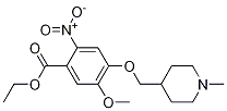Ethyl 5-methoxy-4-[[1-methylpiperidin-4-yl]methoxy]-2-nitrobenzoate CAS#: 264208-63-1