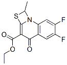 Ethyl 6,7-difluoro-1-methyl-4-oxo-4H-[1,3]thiazeto[3,2-a]quinoline-3-carboxylate CAS#: 113046-72-3