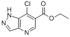 Ethyl 7-chloro-1H-pyrazolo[4,3-b]pyridine-6-carboxylate CAS#: 100478-04-4