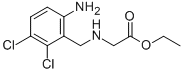 Ethyl N-(2,3-dichloro-6-aminobenzyl)glcycine CAS#: 70406-92-7