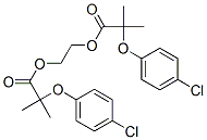 Ethylenebis[2-(4-chlorophenoxy)-2-methylpropionate] CAS#: 14496-63-0