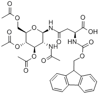 FMOC-ASN(AC3ACNH-BETA-GLC)-OH CAS#: 131287-39-3