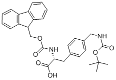 FMOC-D-4-AMINOMETHYLPHENYLALANINE(BOC) CAS#: 268731-06-2