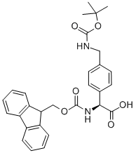 FMOC-D, L-PHG(4-CH2NHBOC) CAS#: 205049-68-9