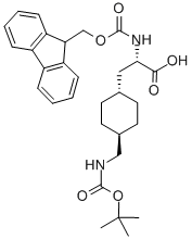 FMOC-D, L-TRANS-CHA(4-CH2NH-BOC) CAS#: 204058-28-6