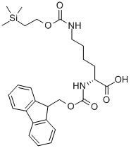 FMOC-D-LYS(TEOC)-OH CAS#: 198545-00-5