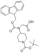 FMOC-N-(1-BOC-PIPERIDIN-4-YL)-GLYCINE CAS#: 269078-80-0