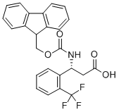 FMOC-(R)-3-AMINO-3-(2-TRIFLUOROMETHYL-PHENYL)-PROPIONIC ACID CAS#: 517905-86-1