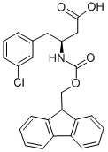 FMOC-(S)-3-AMINO-4-(3-CHLORO-PHENYL)-BUTYRIC ACID CAS#: 270596-40-2