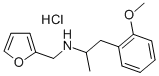 FURFURYLAMINE, N-(o-METHOXY-alpha-METHYLPHENETHYL)-, HYDROCHLORIDE CAS#: 101104-92-1