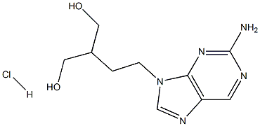 Famciclovir Related Compound A (20 mg) (2-[2-(2-Amino-9H-purin-9-yl)ethyl]propane-1,3-diol hydrochloride) CAS#: 246021-75-0