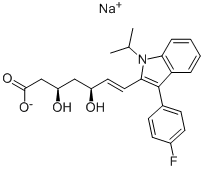 Fluvastatin sodium salt CAS#: 93957-55-2