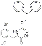 Fmoc-5-bromo-2-methoxy-D-phenylalanine CAS#: 220497-84-7