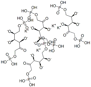 Fructose, 1,6-bis(dihydrogen phosphate), tetrapotassium salt, d- CAS#: 15499-52-2