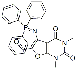 Furo[2,3-d]pyrimidine-6-carboxaldehyde,  1,2,3,4-tetrahydro-1,3-dimethyl-2,4-dioxo-5-[(triphenylphosphoranylidene)amino]- CAS#: 238753-42-9