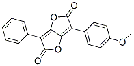 Furo[3,2-b]furan-2,5-dione, 3-(4-methoxyphenyl)-6-phenyl- CAS#: 22628-17-7